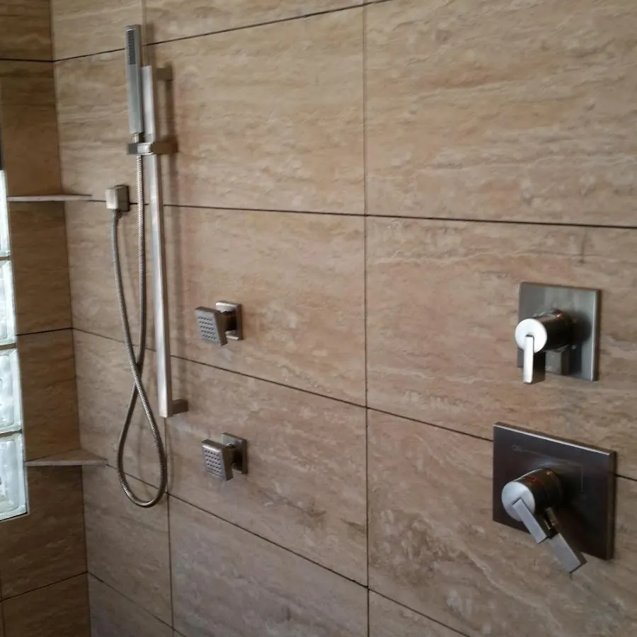 Shower fixture installation for Water Heater Replacement in Findlay